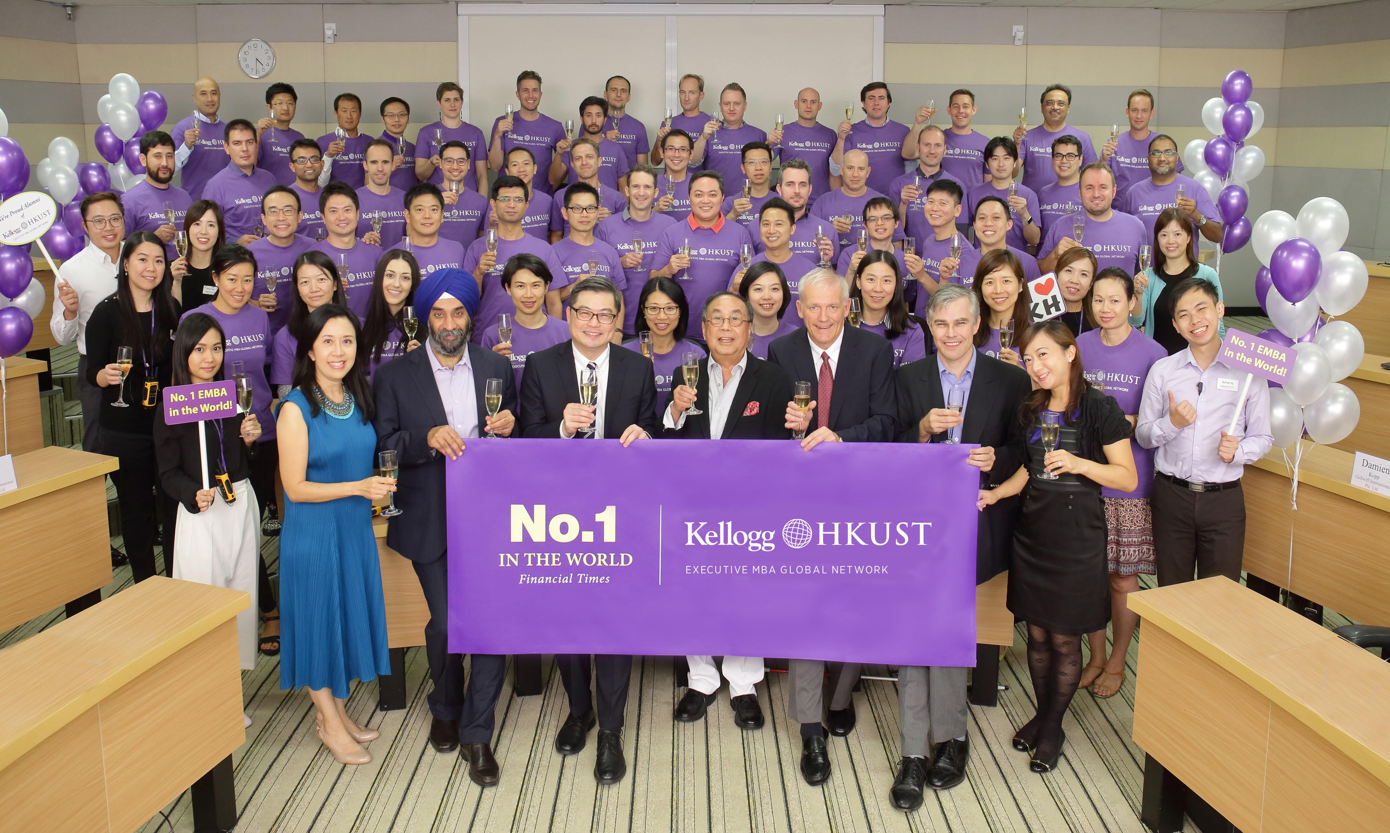 KelloggHKUST EMBA Sets Unprecedented Record of No.1 for Ten Times